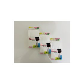 Penti PCLPP46G19SK-10 Kız Çocuk Beyaz Pretty 3'lü Micro 40 Mus Külotlu Çorap