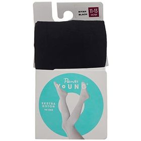Penti PCPP323G16SK Pretty Extra Cotton Çocuk Siyah Külotlu Çorap