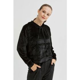 Penti PHN1TGY620SK-SH1 Siyah Velvet Kadın Sweatshirt