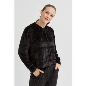 Penti PHN1TGY620SK-SH1 Siyah Velvet Kadın Sweatshirt