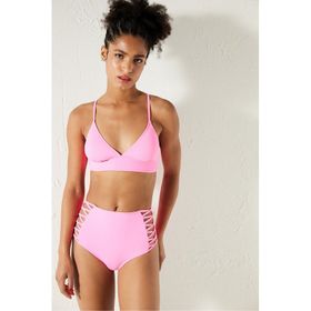 Penti PLJHEW1123IY-NPM Basic Bralet Neon Pembe Bikini Üstü