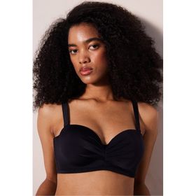 Penti PLNSEHWY19IY-SYH Siyah Basic Lotus Bikini Üstü