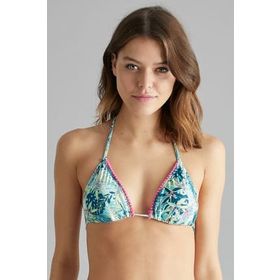 Penti PLVTYVBF19IY-BPR Baskılı Wild Triangle Bikini Üstü