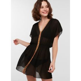 Penti Siyah Basic Kaftan