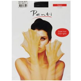 Penti Süper 15 Den 500 Siyah No:2 İnce Külotlu Çorap