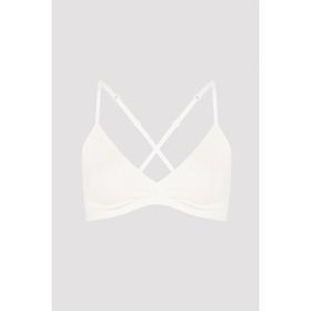 Penti Triangle Basic Cotton Beyaz Kadın Sütyen