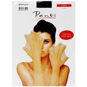 Penti Xl Siyah Super İnce Külotlu Çorap