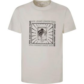 Pepe Jeans Chuck Bej Halk White Erkek T-shirt
