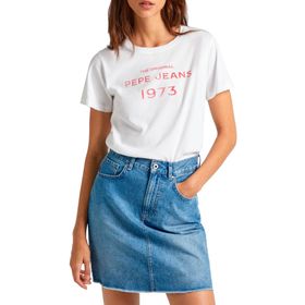 Pepe Jeans Harbor Beyaz Kadın T-shirt