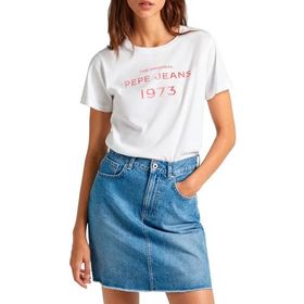 Pepe Jeans Harbor Beyaz Kadın T-shirt