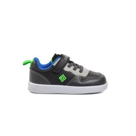 PEPİNO 1204-B Siyah Füme Saks Erkek Çocuk Sneaker Ayakkabı