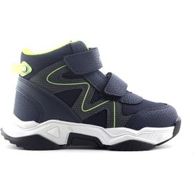 PEPİNO 1357 Fosfor Sarı Lacivert Unisex Spor Çocuk Bot