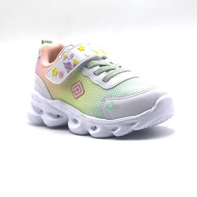 PEPİNO 1415 Beyaz Pudra Unisex Çocuk Spor Ayakkabı