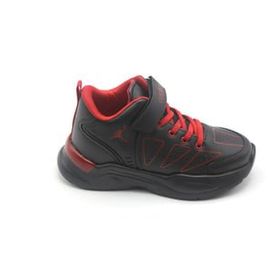 PEPİNO 1522 Siyah Kırmızı Unisex Çocuk Spor Bot