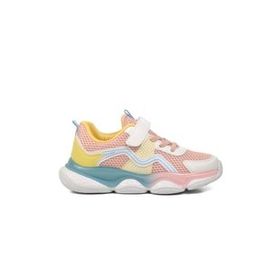 PEPİNO 1651 Beyaz Pudra Unisex Çocuk Spor Ayakkabı