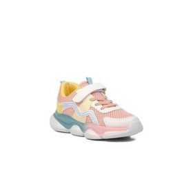 PEPİNO 1651 Beyaz Pudra Unisex Çocuk Spor Ayakkabı