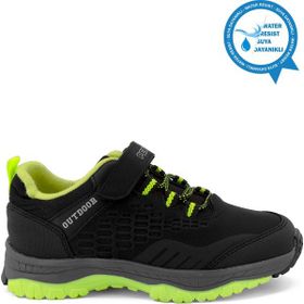 PEPİNO FK23-1572 Siyah Sarı Kız Çocuk Outdoor Ayakkabı