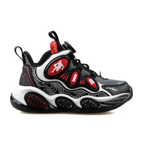 PEPİNO FK24 1822 Siyah Kırmızı Çocuk Basketbol Ayakkabısı
