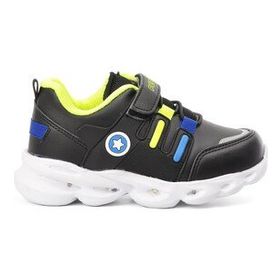 PEPİNO Kids PK22 1352 Siyah Sarı Erkek Çocuk Spor Ayakkabı