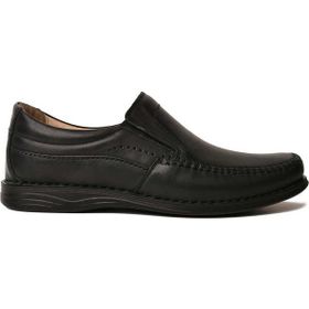 Pepita 3237 Comfort Siyah Erkek Klasik Ayakkabı
