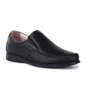Pepita 3237 Comfort Siyah Erkek Klasik Ayakkabı