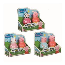 Peppa Pig 7666 Weebles 2'li Set