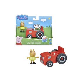 Peppa Pig F4391 Figür ve Araç Seti - Pedro Pony ve Kırmızı Traktör