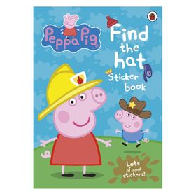 Peppa Pig: Find The Hat Sticker Book - Ladybird