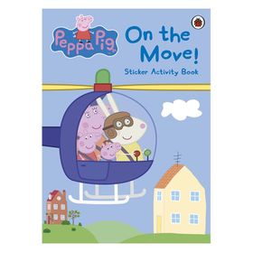 Peppa Pig On The Move Sticker Activity Book