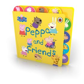 Peppa Pig Peppa and Friends Tabbed Board Book