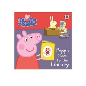 Peppa Pig: Peppa Goes to the Library: My First Storybook - Peppa Pig Yayınları
