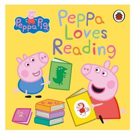 Peppa Pig: Peppa Loves Reading - Ladybird