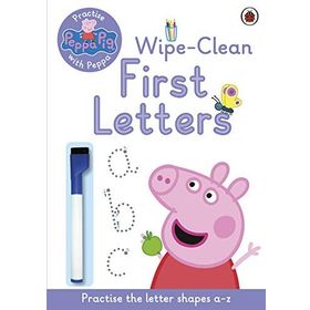 Peppa Pig: Practise with Peppa: Wipe-Clean First Letters - Peppa Pig Yayınları