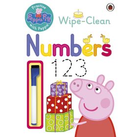 Peppa Pig: Practise with Peppa: Wipe-Clean First Numbers - Peppa Pig Yayınları