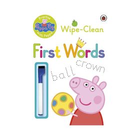 Peppa Pig: Practise with Peppa - Wipe-Clean First Words - Peppa Pig Yayınları