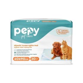 Pepy 30 Adet Hijyenik Yapışkanlı Kedi ve Köpek Tuvalet Eğitim Çiş Pedi