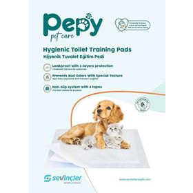 Pepy 60x90cm 2X30 Evcil Hayvan Tuvalet Eğitim Pedi