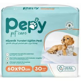 Pepy 60x90cm 30 Evcil Hayvan Tuvalet Eğitim Pedi