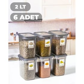 Per-Class 2 l 6'lı Organizer Etiketli Saklama Kabı