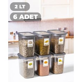Per-Class 2 l 6'lı Organizer Etiketli Saklama Kabı