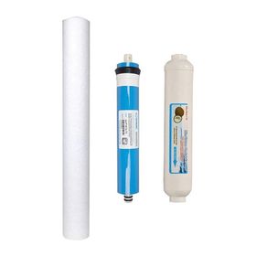Pera Water 20 İnç 5 Micron Sediment Vontron 75 Gpd Mebran Ve Tatlandırıcı Filtre Su Arıtma Cihazı