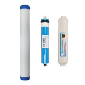 Pera Water 20 İnç Gac Karbon Vontron 7 5Gpd Mebran Ve Tatlandırıcı Filtre Su Arıtma Cihazı