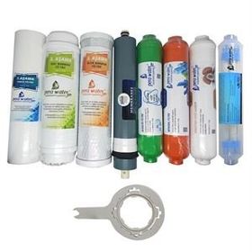 Pera Water Açık Kasa Su Arıtma Cihazlarına Uygun Platinium Mebran 8'li Alkali Mineral Detox Filtre Seti ve Açma Anahtarı