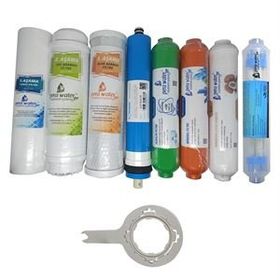 Pera Water Açık Kasa Su Arıtma Cihazlarına Uygun Vontron Mebran 8'li Alkali Mineral Detox Filtre Seti ve Açma Anahtarı