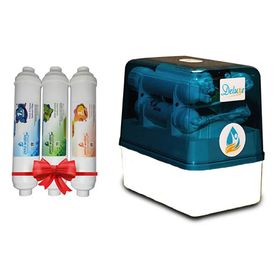Pera Water Delüxe 7 Aşamalı Alkali + Mineral Kapalı Kasa Yeşil Su Arıtma Cihazı