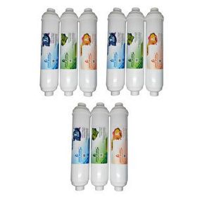 Pera Water Kapalı Kasa Su Arıtma Cihazlarına Uygun 1-2-3 Nolu 3 Takım 3 Takım Ön Filtre Seti