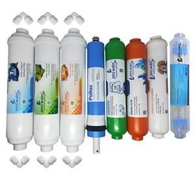 Pera Water Kapalı Kasa Su Arıtma Cihazlarına Uygun Pallas Mebranlı 8'li Alkali Mineral Detox Filtre Seti