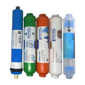 Pera Water Tüm Su Arıtma Cihazlarına Uygun Vontron 75 Gpd Mebran Alkali Mineral Detox Hindistan Cevizi Tatlandırıcı Filtre