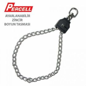 Percell Ayarlanabilir Zincirli Köpek Boyun Tasması