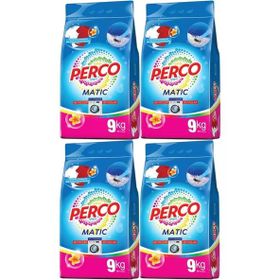 Perco Matik 9 kg Beyazlar ve Renkliler Toz Çamaşır Deterjanı